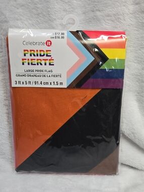 Celebrate It Pride Flag - Orange, Black, Brown